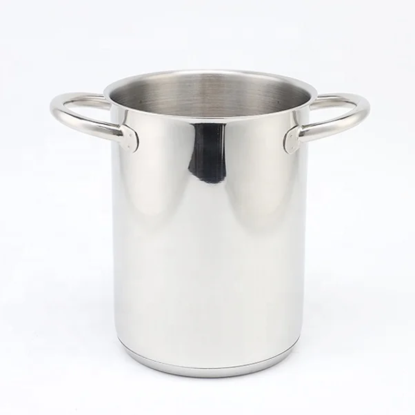 factory wholesale Asparagus Pot Stainless Steel with Glass Lid & Inner Rack Basket  Tall Body Cooking Pasta Pots