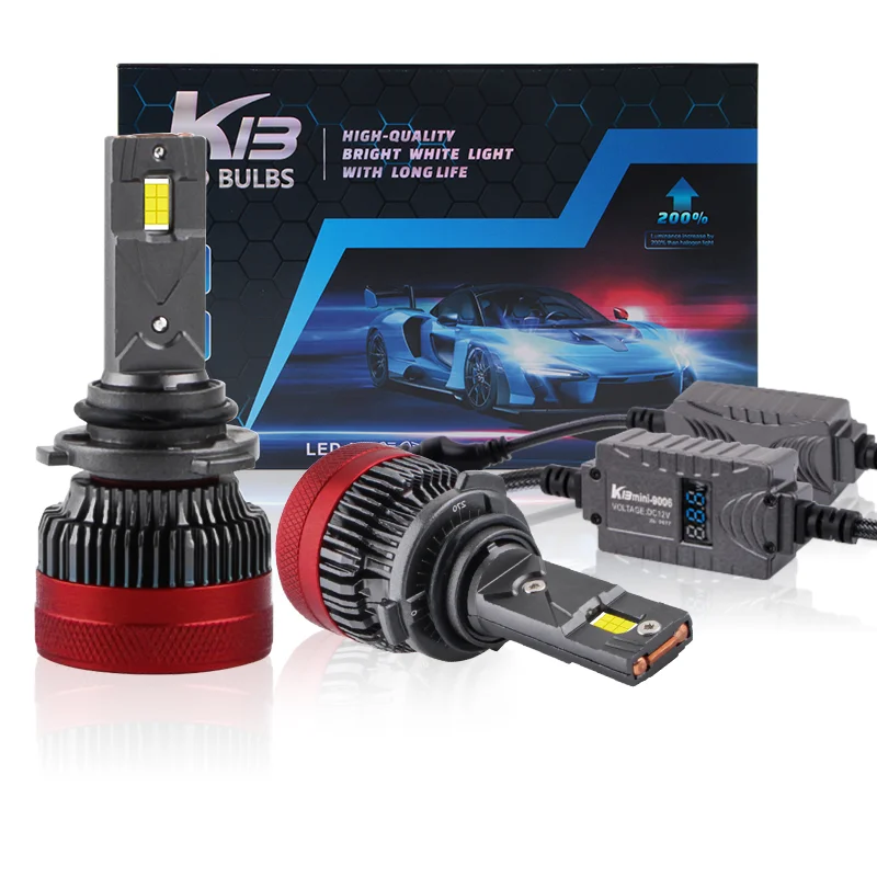 Universal New K13Mini K12 LED Light Bulbs Car Headlights H11 9005 HB3 Fog Lamps 170W 6000K H1 H4 H7 LED Canbus Headlamp