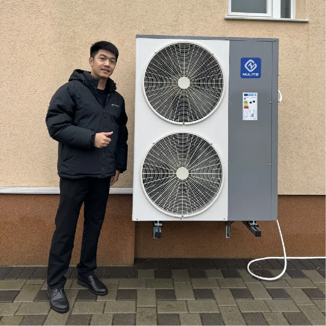 Air source heat pump high energy saving 20KW 30KW DC Inverter Heat Pump with High COP for commercial use