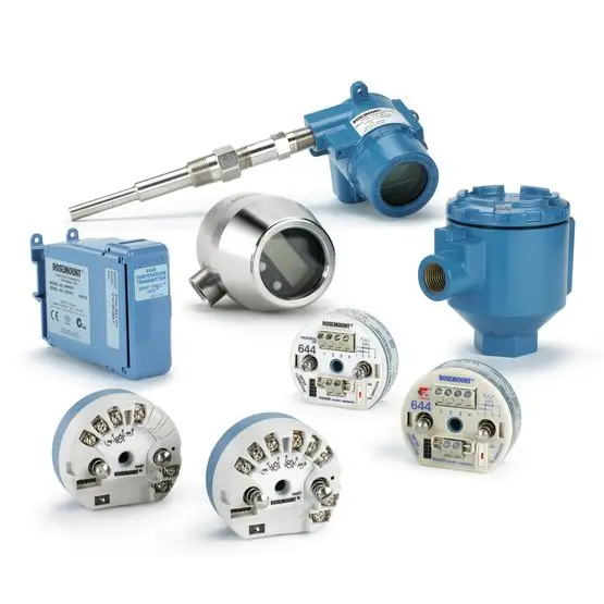 Emerson rosemounte 644HA Hart 4-20mA температуры датчик 2 T Ну 644HANAJ6XA с ЖК-дисплеем