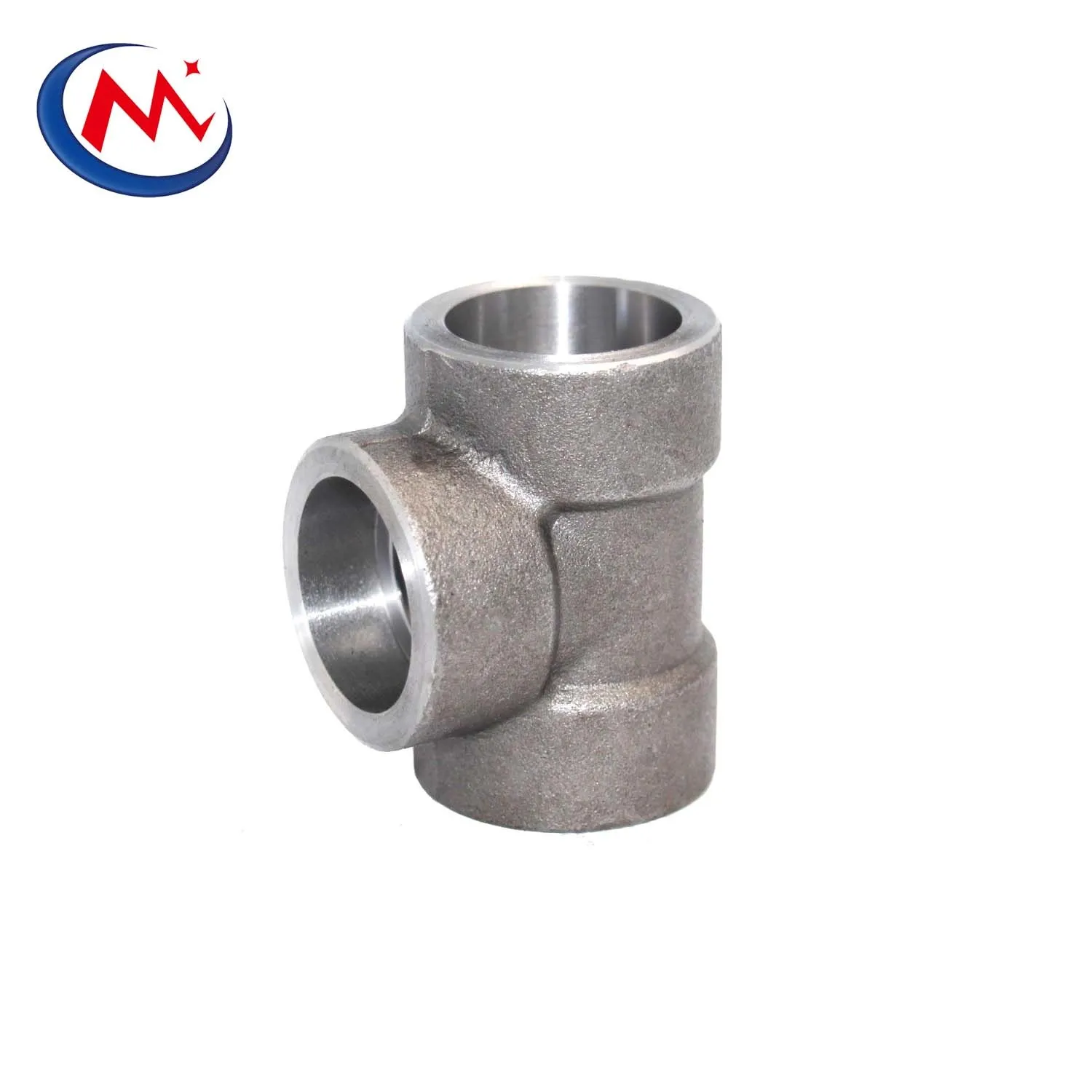 A105 forged steel carbon steel TEE 2000# 3000# 6000# SW TEE npt thread TEE high pressure fittings