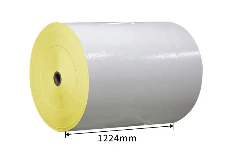 50mic Flexo Bright Matte Silver BOPP self adhesive jumbo roll label