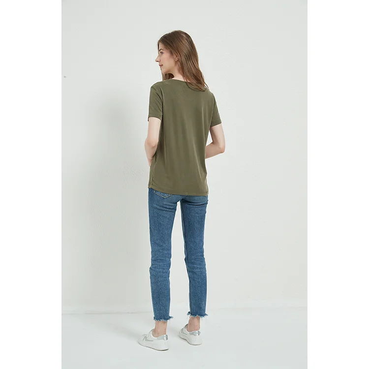 wholesale custom cotton spandex Proper price top quality gym shirts for women vintage t shirt women button down shirts