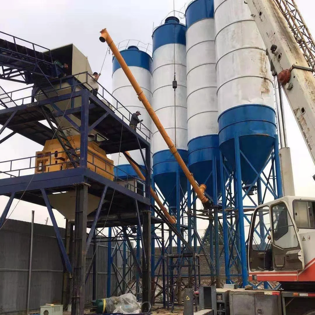 Factory Manufacture horizontal Cement Storage Silo vertical screw conveyor for cement silo 100 ton