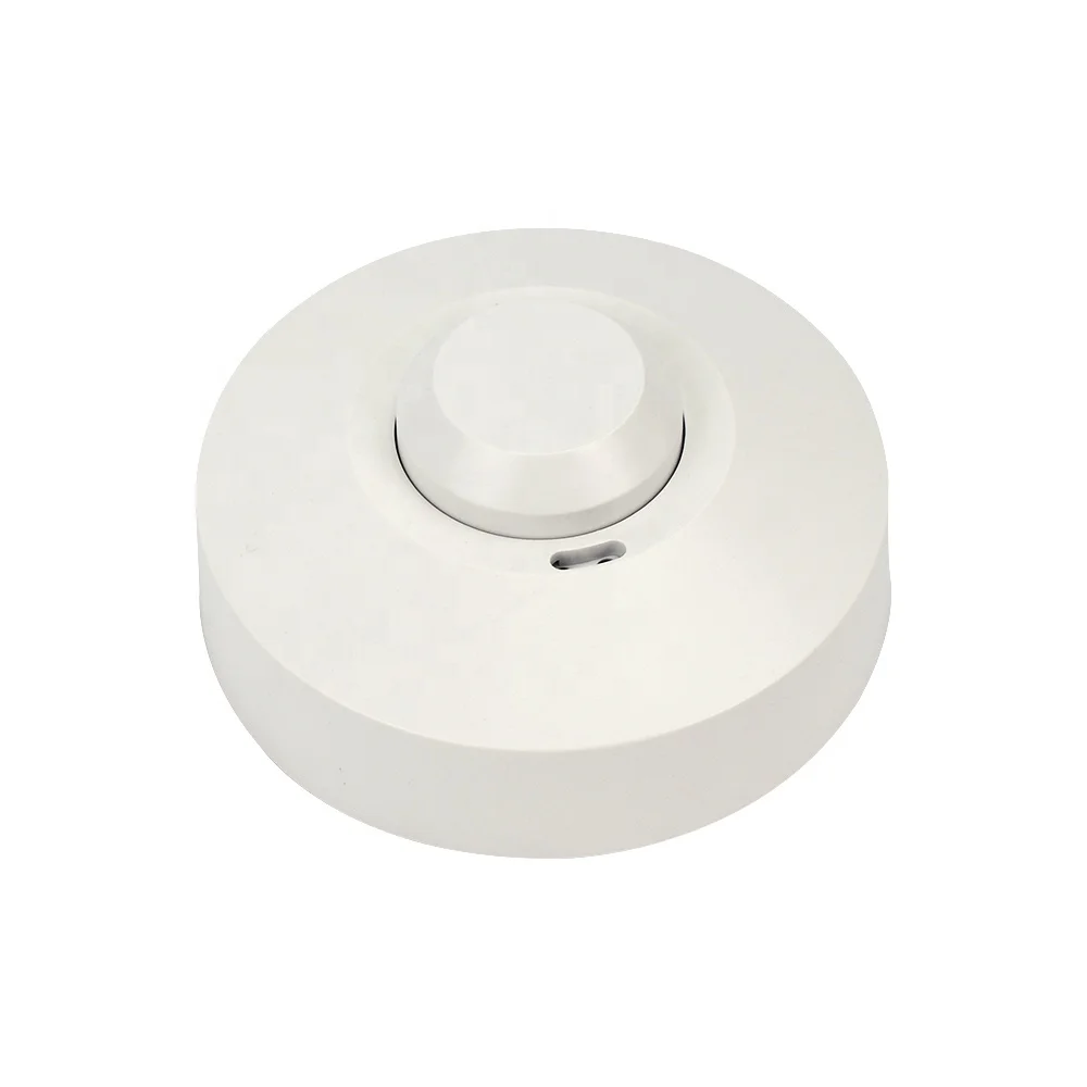 12V-24V 5.8GHz Ceiling Mounted Microwave Radar Sensor Body Motion HF Detector Light Switch