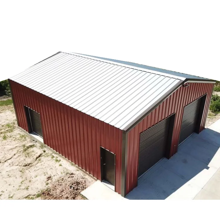 Prefab Steel Structure Hangar Cheap Metal Shed Steel Building Warehouse