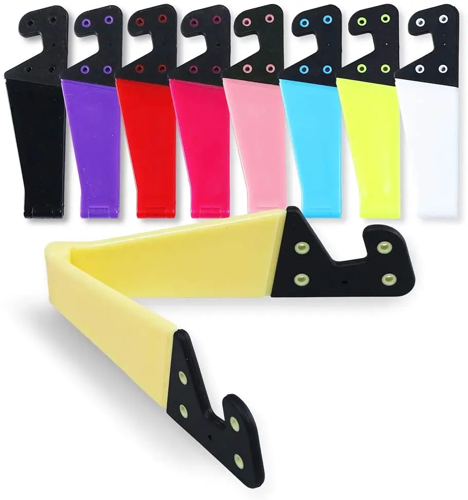 
cell phone holder for desk Tablet folding stand for desktop phone gift V shape universal table hand mobile 