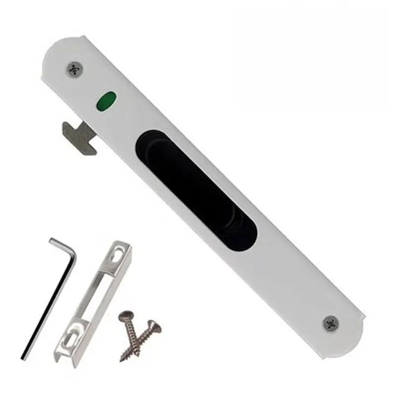 ULW customized aluminium vertical sliding windows locks double glazed zinc alloy sliding window locks with key