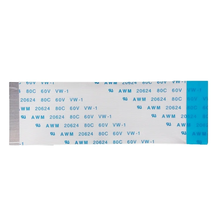 avm 20624 1.0mm conductor pitch ffc scanner cable cooper wire custom pin count