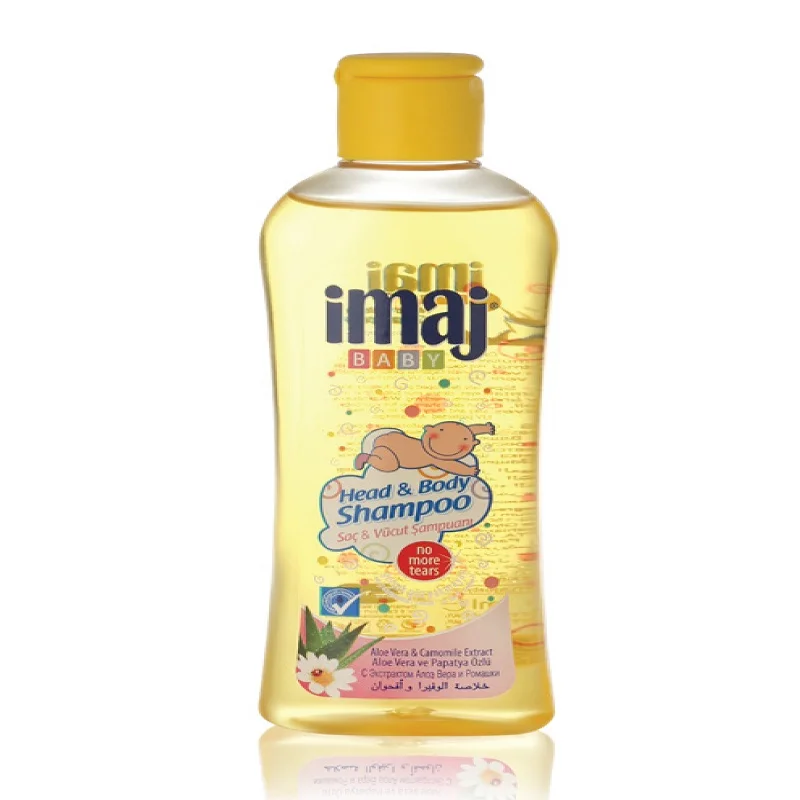 IMAJ baby head and body shampoo 700 ml - 400 ml - 200ml - 100ml cup shampoo for babies pump shampoo for babies