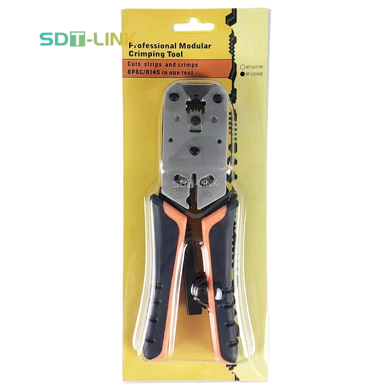 The high quality Ethernet RJ11/RJ45  L2182R Network Cable Modular Stripper Crimping Crimper Tools