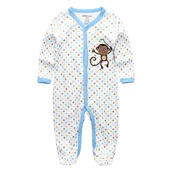 top promotion colorful round dot funny monkey pattern online kids clothes