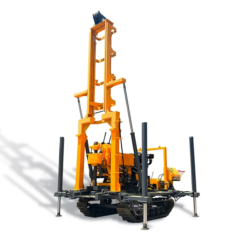 Professional Machinery 200m Hydraulic Core Drilling Rig Multifunctional Sampling
