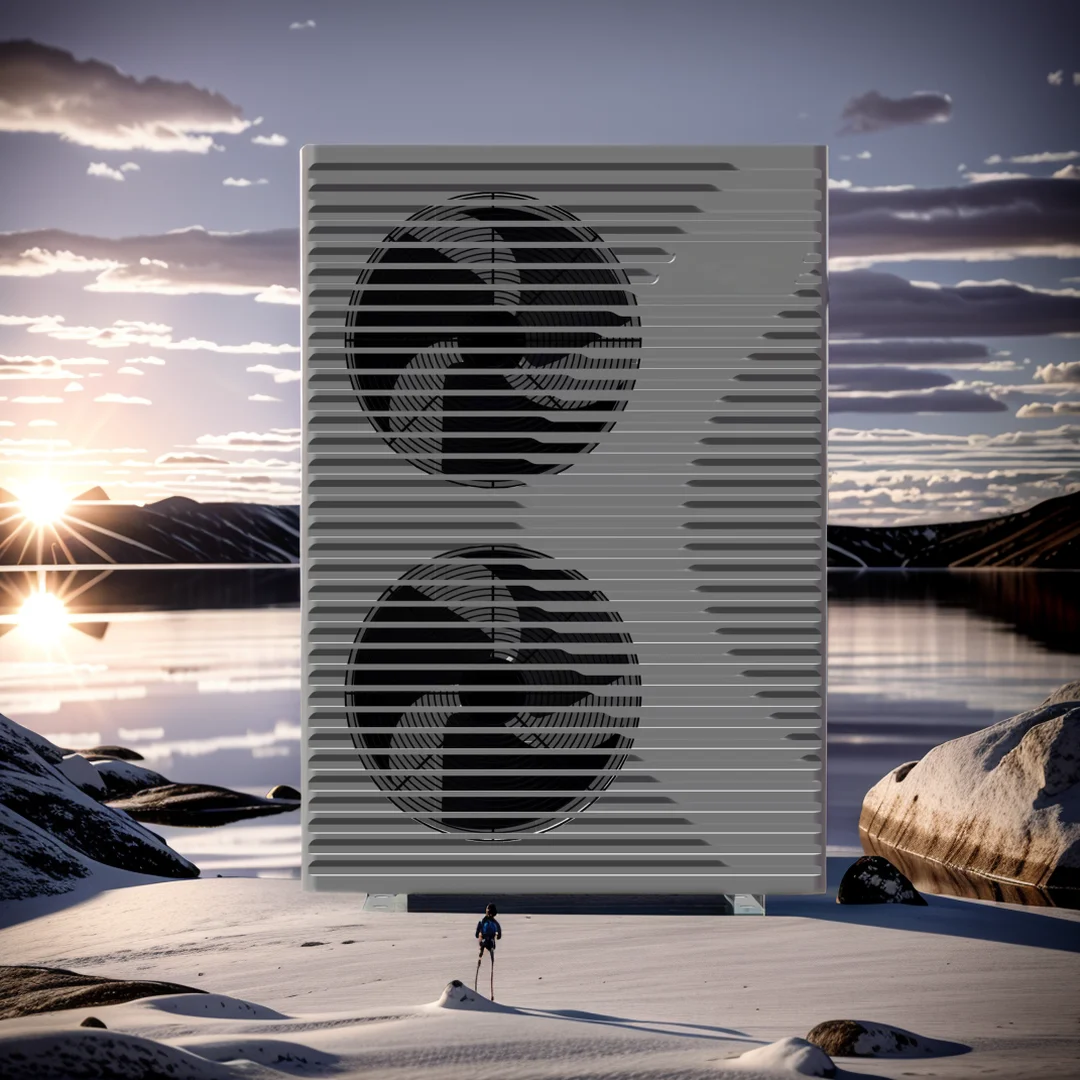 Poland Germnay Domestic Heat Pump Erp A+++ DC Inverters Evi 15kw R290 Monoblock  air to water heat pump for hotels