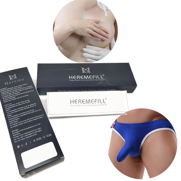 Heremefill 2ml Injectable Cross-Linked Hyaluronic Acid Dermal Fillers for The Face Injection