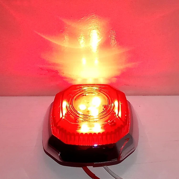 Manufacturing 2 inch square led tractor clearance trailer lights with best price