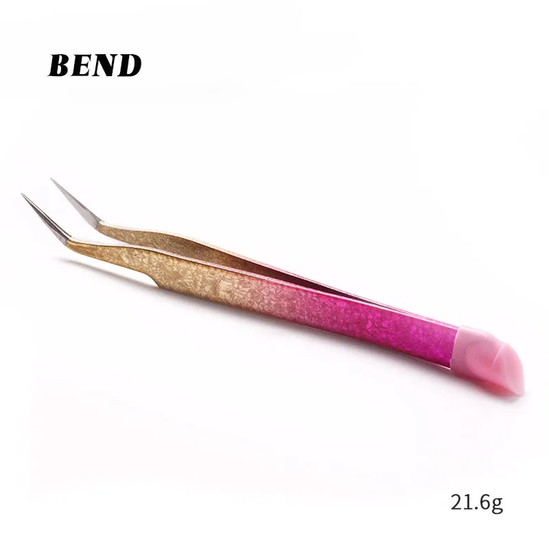 Wholesale Nail Grooming Tools Stainless Steel Manicure Nail Tweezers For Nails Charms Rhinestone