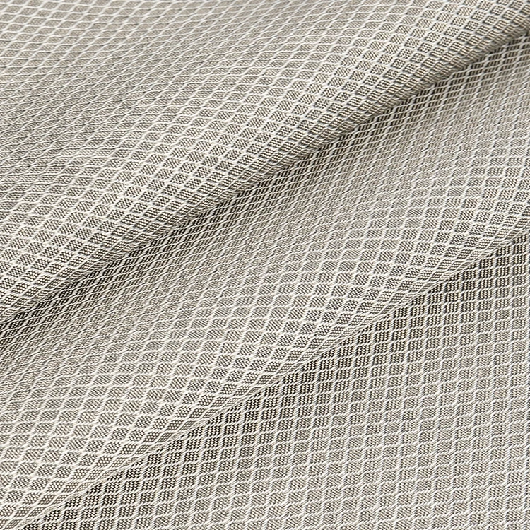 soft silver fiber radiation protection fabric diamond lattice Suitable for mobile computer