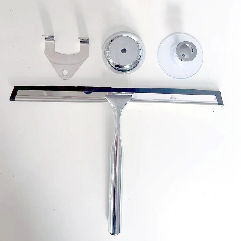 High Quality Zinc Alloy Glass Window Squeegee Quality Rubber Cleaner Tools