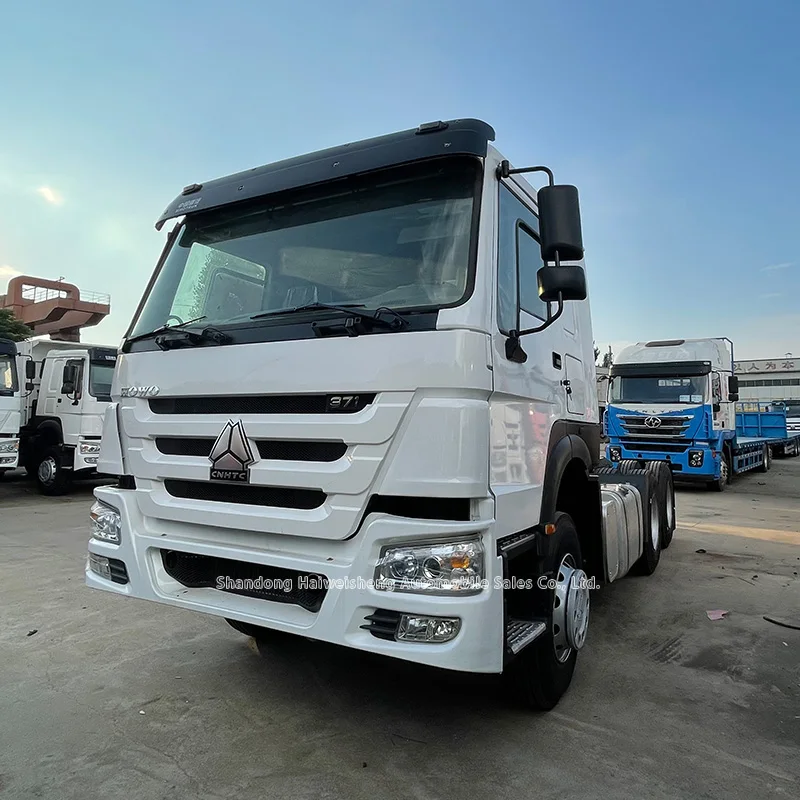 Cheap price Sinotruck Truck 6x4 Used Truck Head 371/375hp Howo Tractor Truck Head On Sale