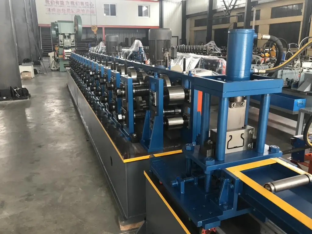 industrial sheet metal storage pallet rack roll forming machine for shelf shelves shelving