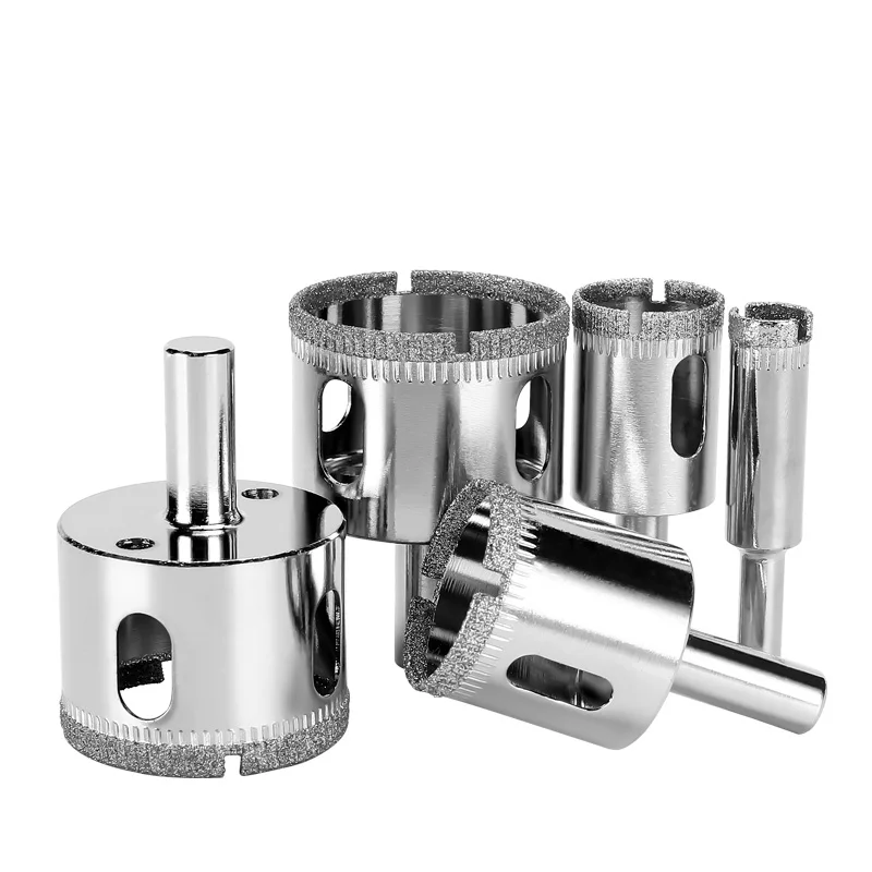 MeiKeLa  15pc set Diamond Glass hole opener drill bit Ceramic Marble hole saws 6-50mm