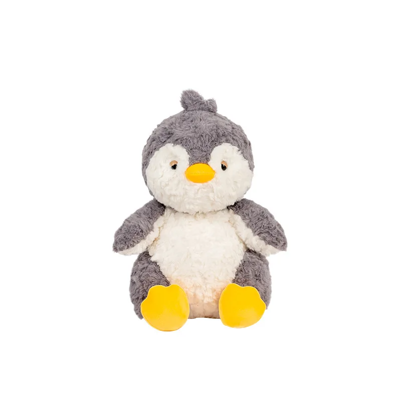 In Stock New Elephant Plush Doll Cute Pig Penguin Fox Children Sleeping Soothing Doll Gift