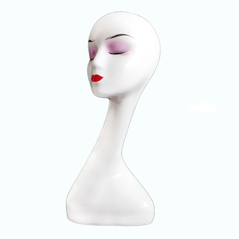 Mannequin Head With Shoulder Display Mannequin Head Bust for Wigs,Makeup,Beauty Accessories Mannequin For Wig Display