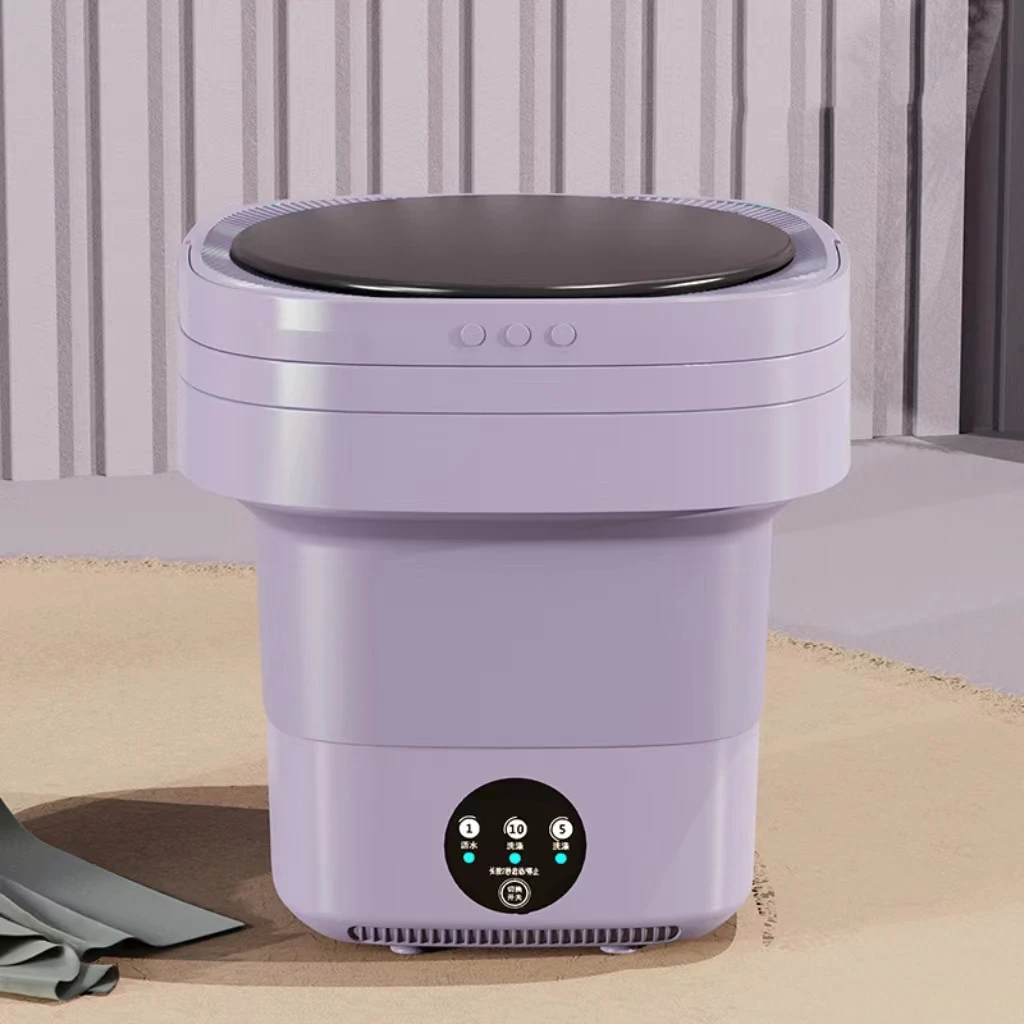 Professional baby small large capacity 5kg mini folding washing machine portable 6l washing machine for clothes