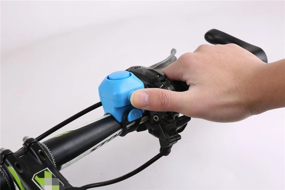 Bike Electronic Loud Horn 130 db Warning Safety Electric Bell Bicycle Handlebar Alarm Ring Bell Cycling Accessories