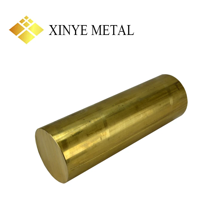 Xinye 99.9% Cheap Price Pure Copper Flat Brass Bar C2600 C2680 3mm 4mm 5mm Brass Round Bar Hard 99.9% Pure Copper Brass Bar