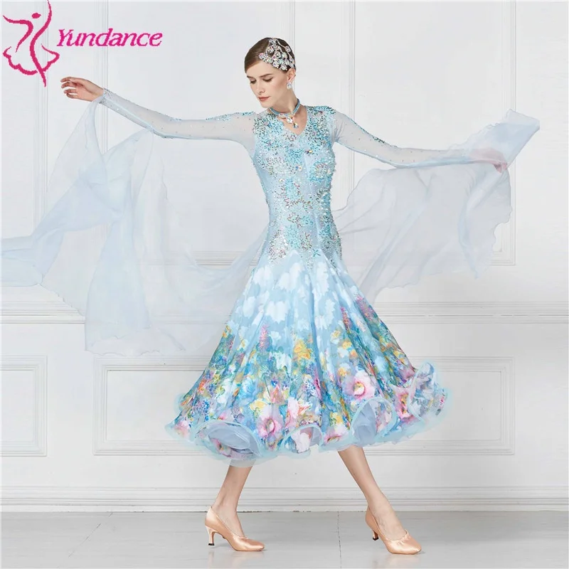 B-17213 Custom Girls Ballroom Dance Dress Dresses, Plus Size Ballroom Dance Dresses For Adult Kids