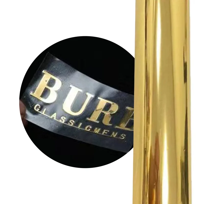 XBH UV DTF Hot Stamping Foil PVC Gold Hot Stamping Foil for foiled stickers waterproof with competitive price and high quality