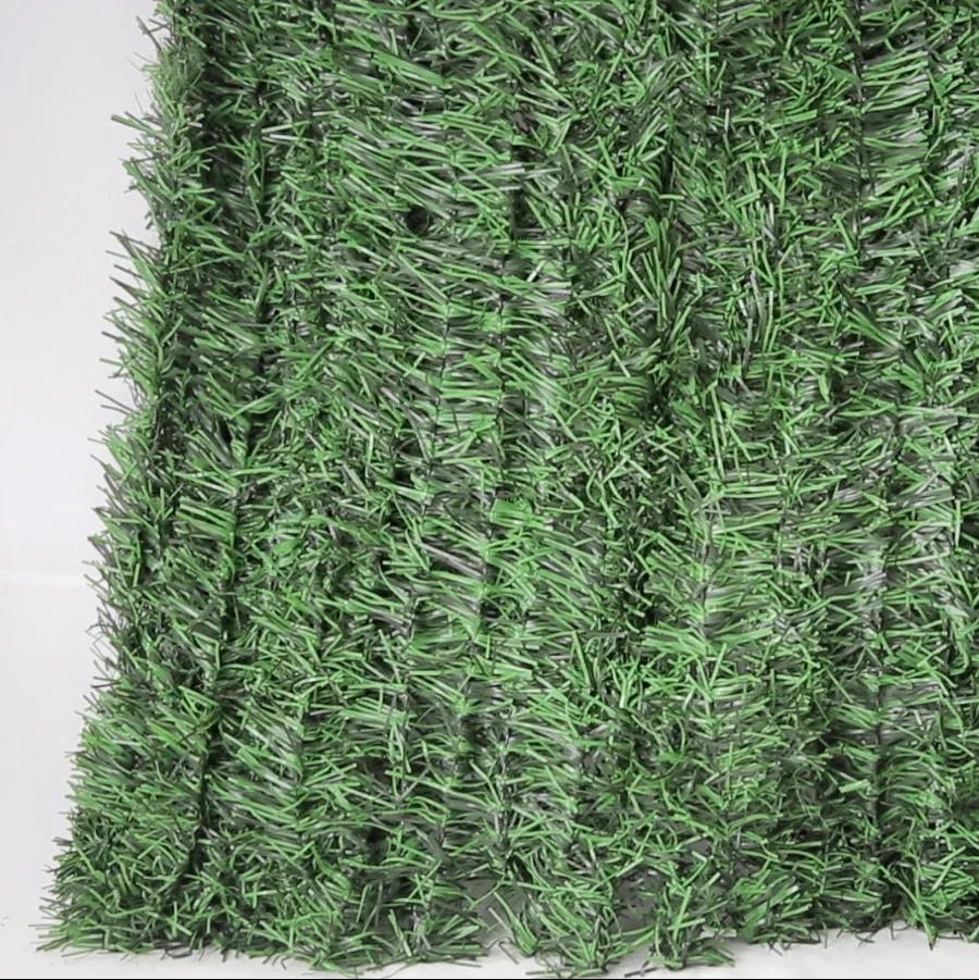 Plastic PVC Green Artifical Hedge Fence