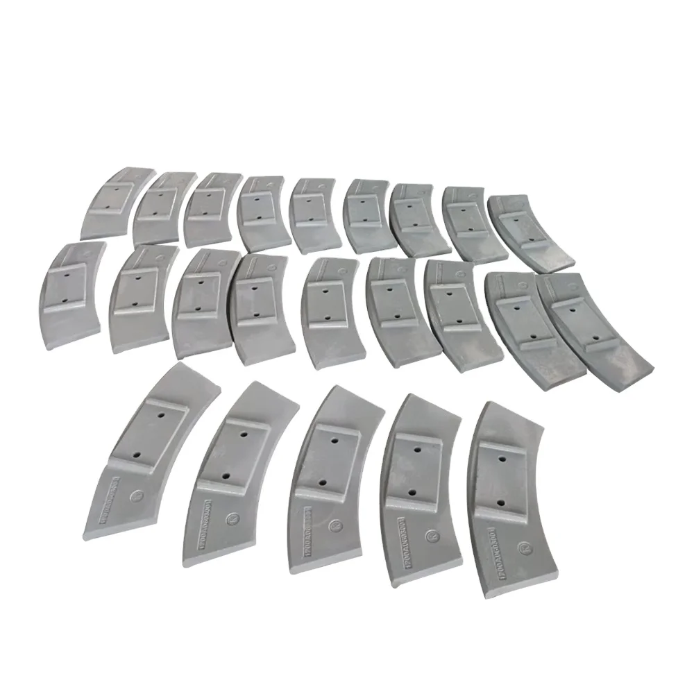 Suitable for Zoomlion mixing plant mixer arc liner plate oblique arc liner plate rhomboid trapezoid arc liner plate