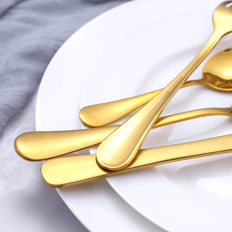 High Quality Inox India Bulk Stainless Steel Cutlery Set Hotel Restaurant Modern Silverware