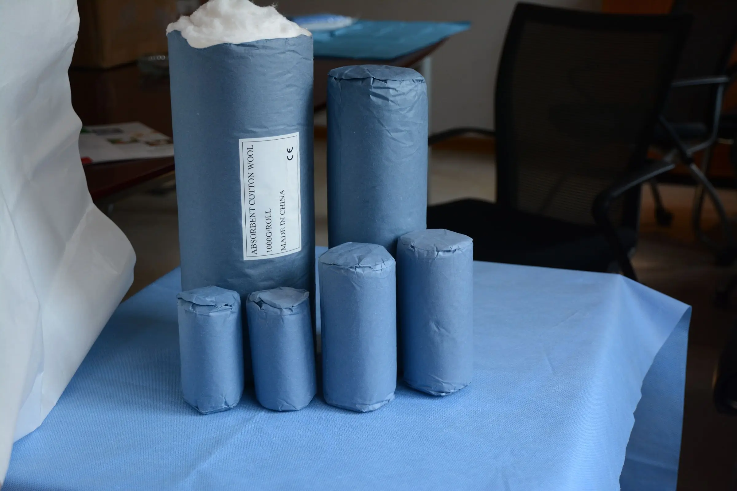 100% cotton gauze sponge roll