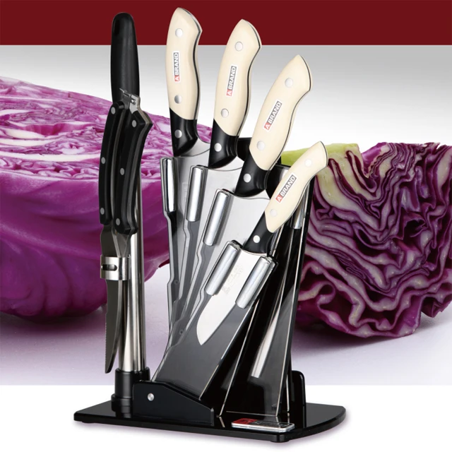 stainless steel meat chopper knife set