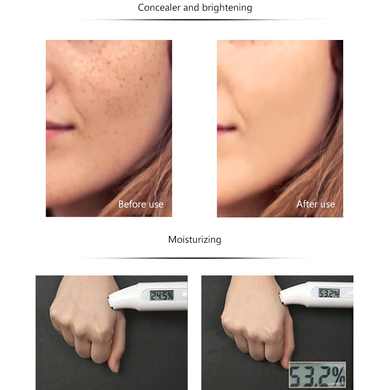 Professional vegan Foundation full coverage Makeup liquid Private Label foundation