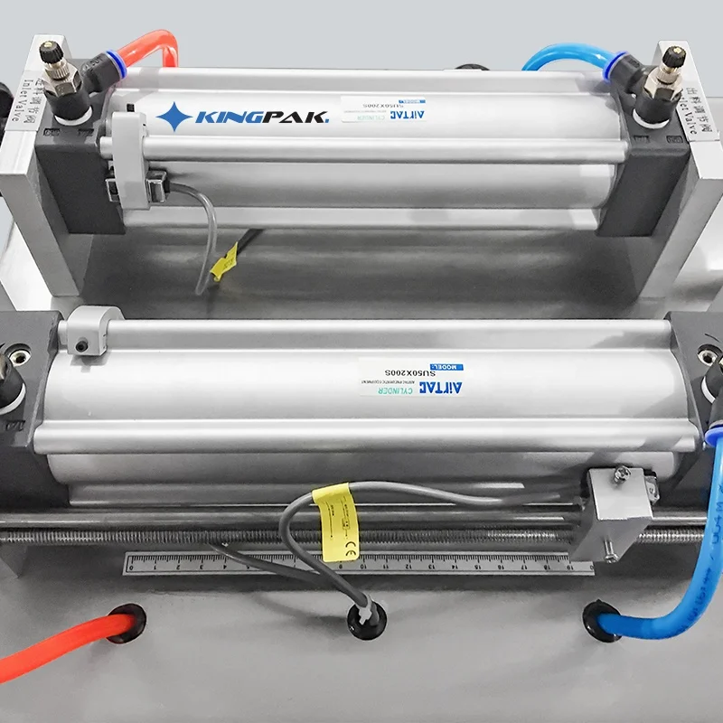 100ml Desktop Double Heads Pneumatic Automatic Liquid Filling Machine Price
