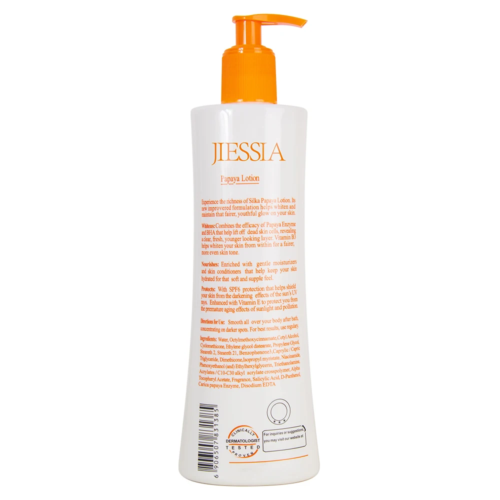 Wholesale price RTS Skin Care Moisturizing Whitening Collagen Papaya Body Lotion