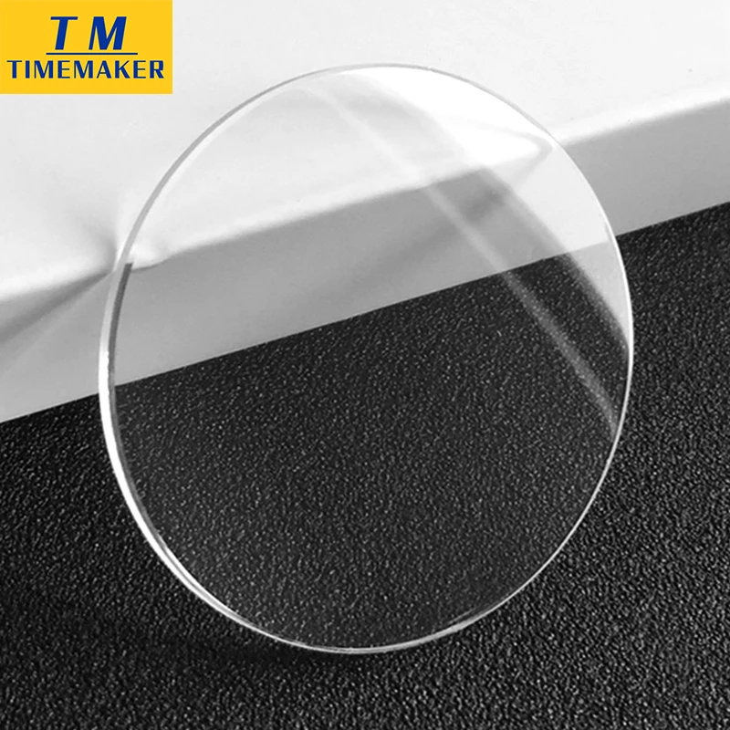 Single dome sapphire glass 18~42mm dia 1.2mm thick watch glass parts OEM Customized High Quality Laser cutting sapphire crystal