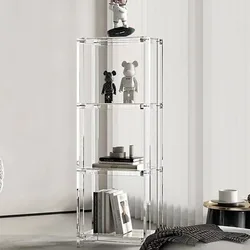 Съемная прозрачная акриловая полка для хранения