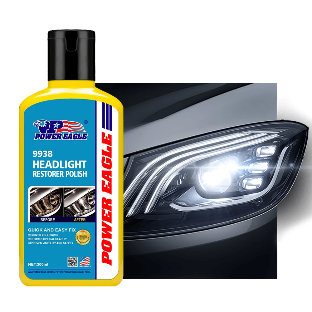 Car Headlight Restorer Plastic Headlight Cleaner And Polishing Agent Protector Headlight Restorer