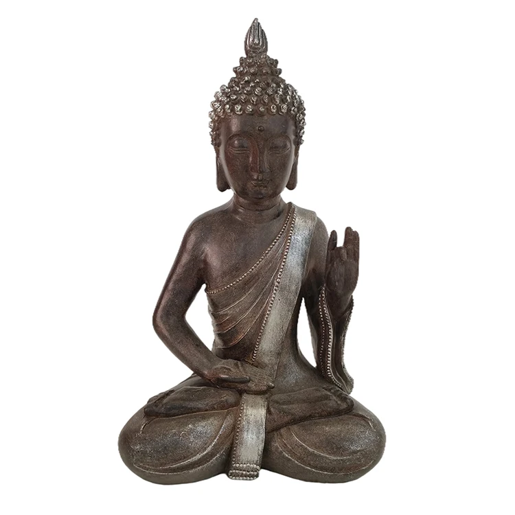 Religious meditation Buddha sculpture, home decoration resin crafts decorative fountain