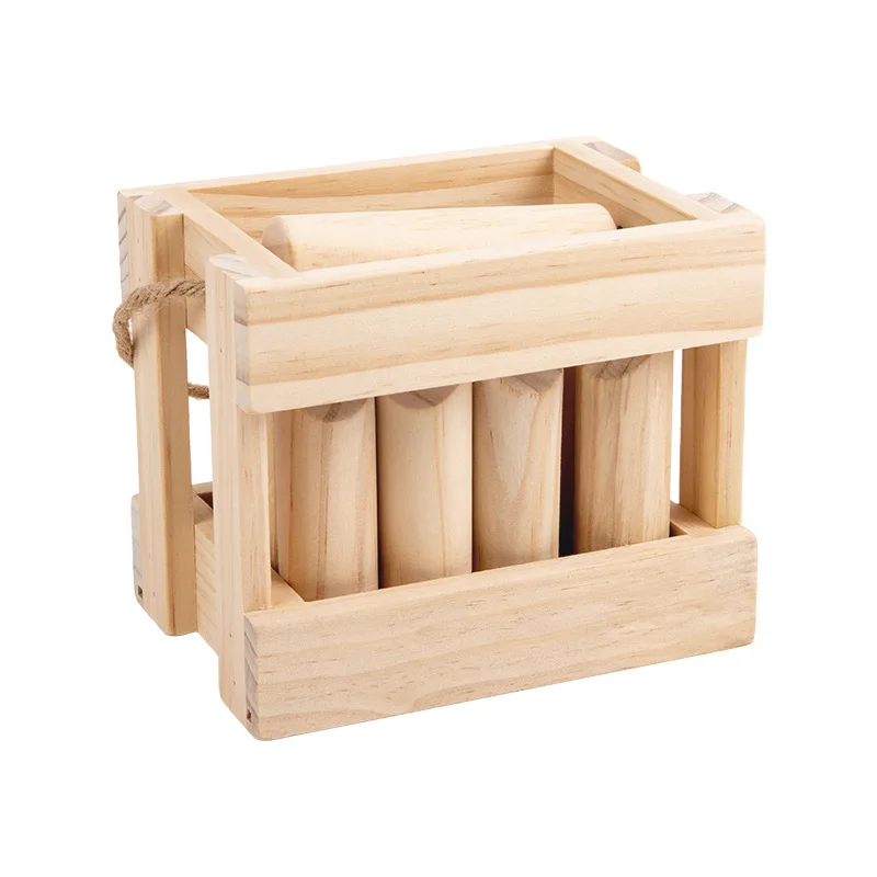Unisex Numbered Block Tossing & K U B B Throwing Outdoor Game Set