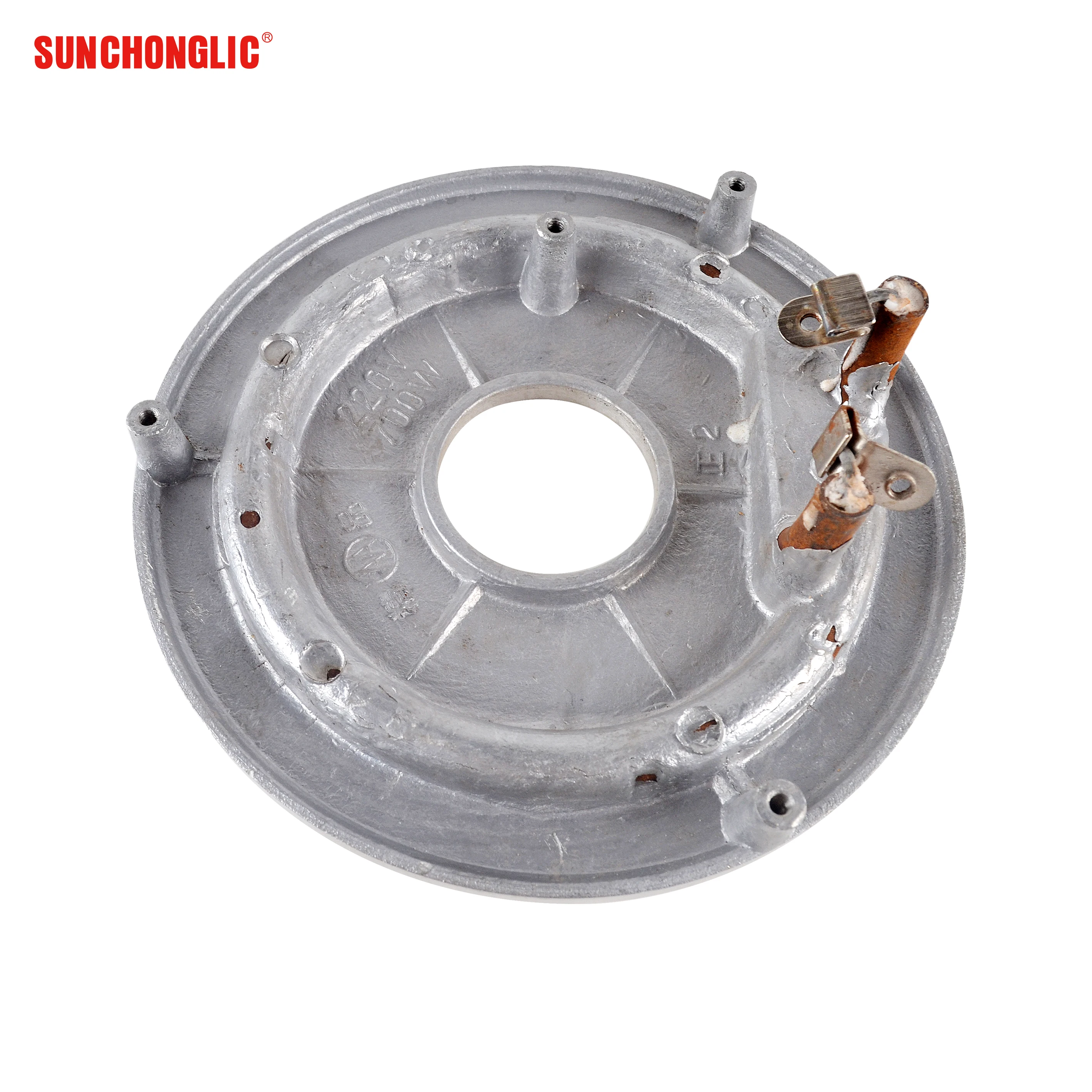 Sunchonglic 700w electric heating plate extra thick silver  rice cooker heating plate for rice cooker parts