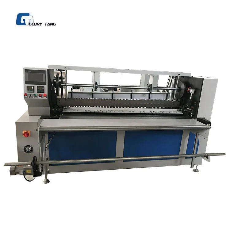 High Speed Curtain Pleating Fabric Folding Pleating Machine