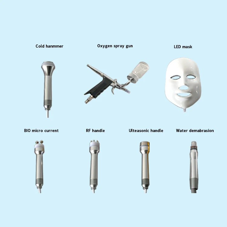 Beauty Equipment Korea Rf Portable Face Lift Skin Tightening Wrinkles Hydrodermabrasion Machine