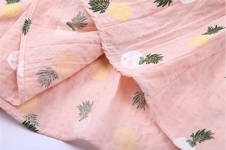 Online Store Girls Clothes Dresses Summer 4 Years Cotton Manufacturer Lace for Kids Children Medium Sunny Sleeveless Printed 200